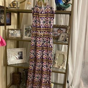 Ralph Lauren aztec pattern maxi dress Various